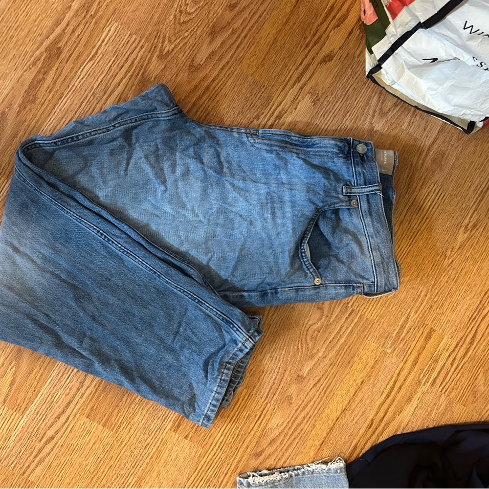 Everlane Straight Blue Jeans